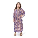 Ikat Orchid Kids Dress