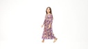 Ikat Orchid Kids Dress