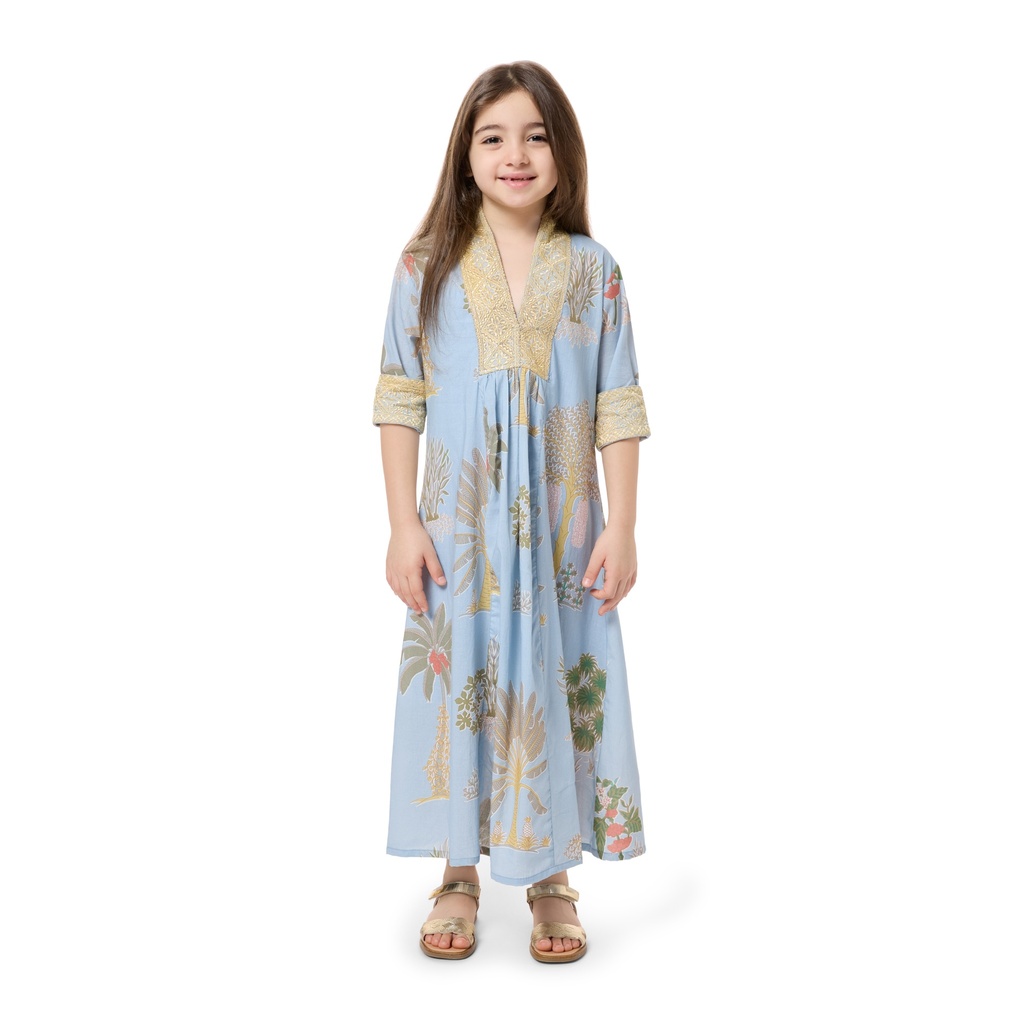 Gilded Tropics Kids Dress