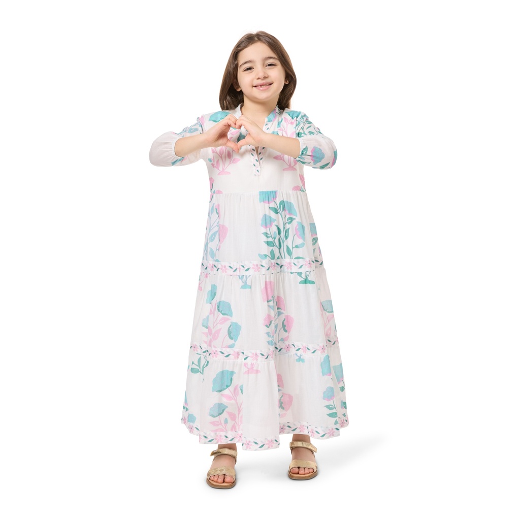 Candy Blooms Kids Dress