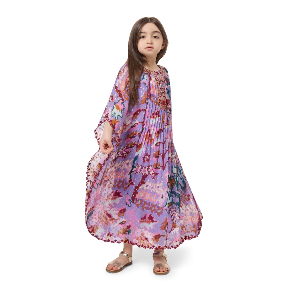 Sculpted Petals Kids Dress