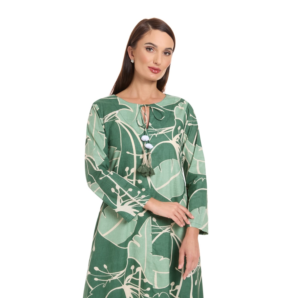 Green Leaf Dress