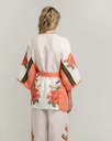 Two Tone Short Kimono