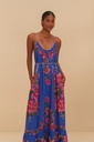 Summer Fruit Scarf Dress