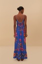 Summer Fruit Scarf Dress