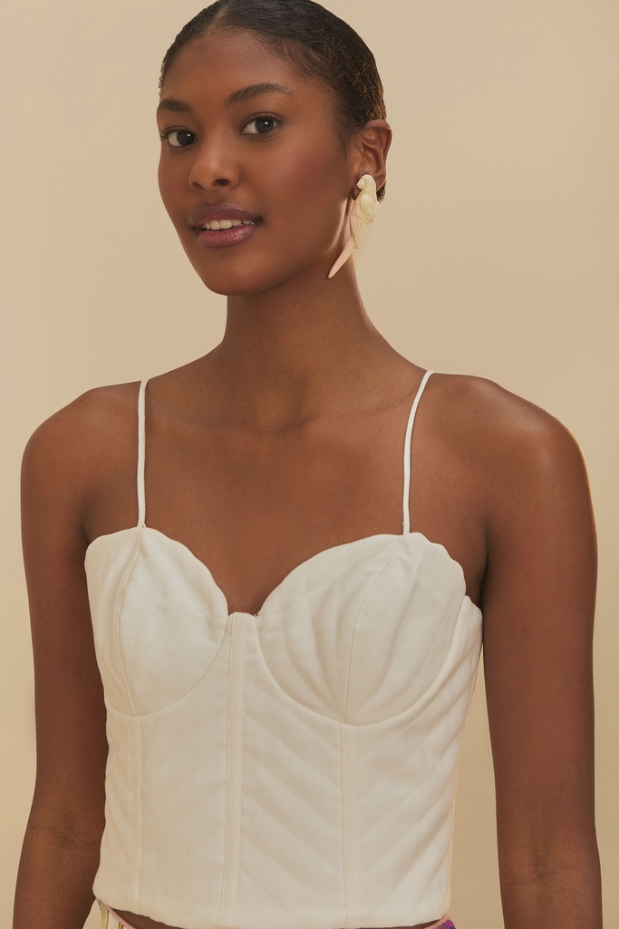 Ivory Shell Top