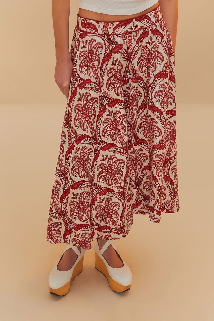 Tropical Cameo Skirt
