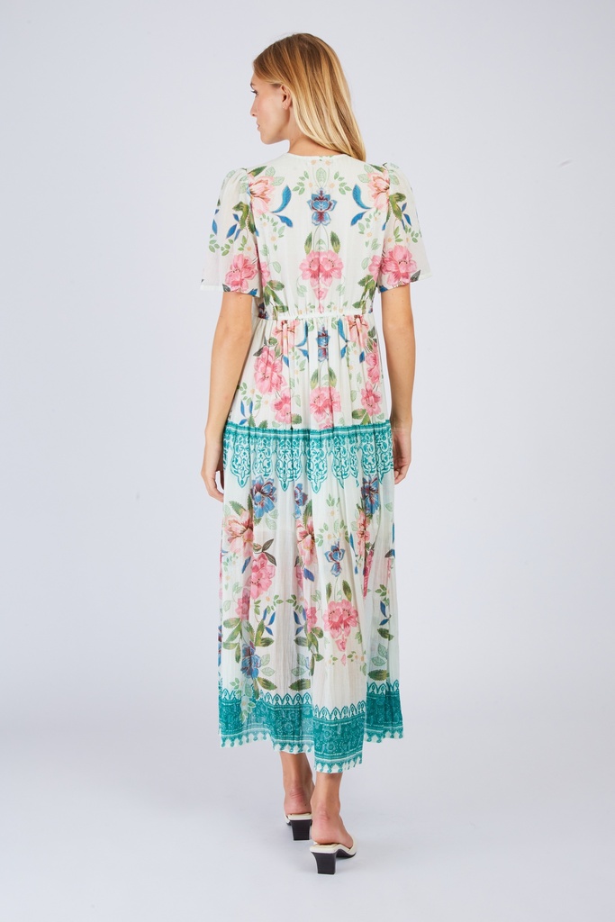 Philatelie Green Dress
