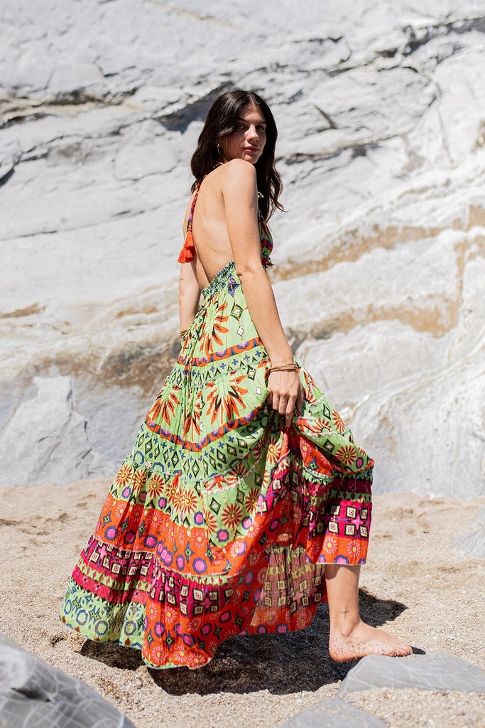 Goa Green Dress