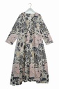 Block Taupe Pleat Dress