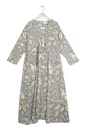 Sphinx Grey Pleat Dress