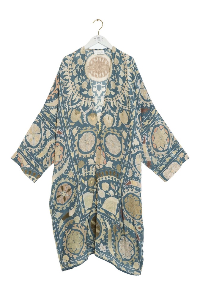 Suzanne Blue Kimono