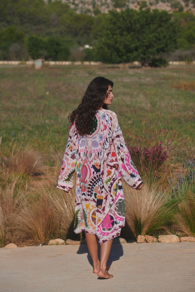 Suzanne Pink Kimono