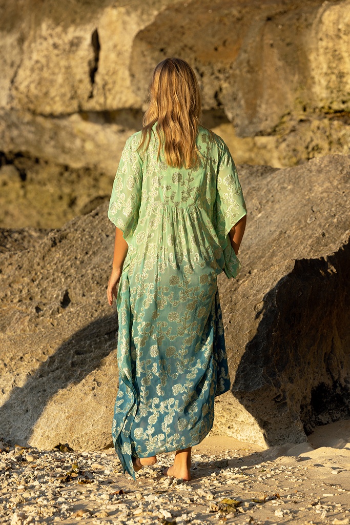 Phoebe Green Kaftan