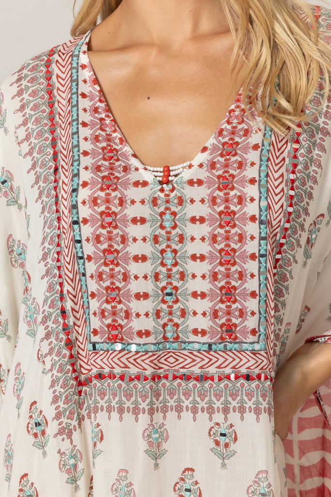 Tula White Kaftan