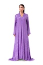 Flattering Lavender Chiffon Dress