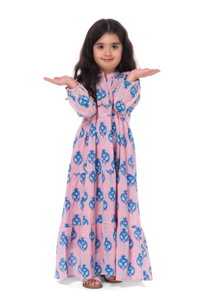 Elegant Abstract Kids Dress