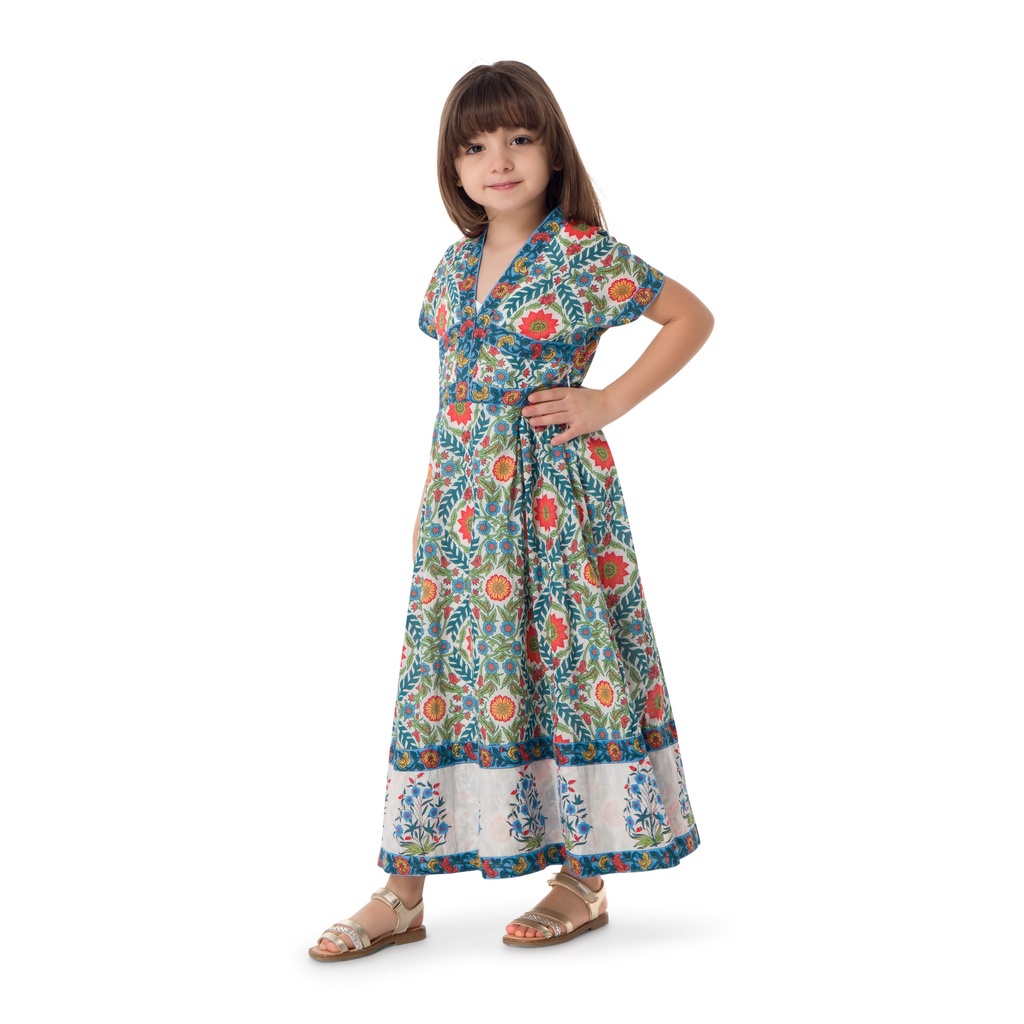 Enchanting Ferns Kids Dress