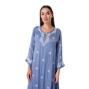 Silken Embroidered Dress