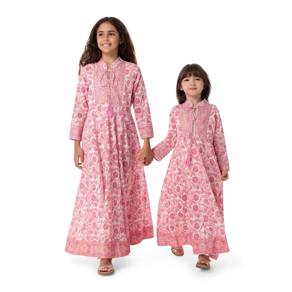 Pink Meadows Kids Dress