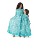 Aqua Meadows Kids Dress