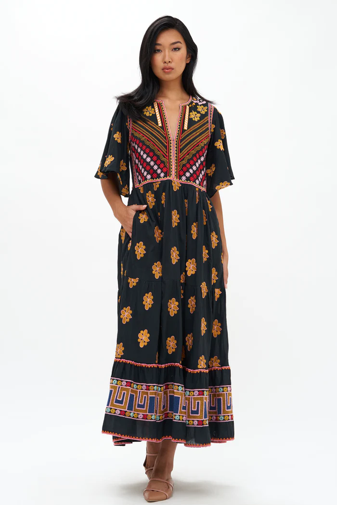 Black Lucknow Dress