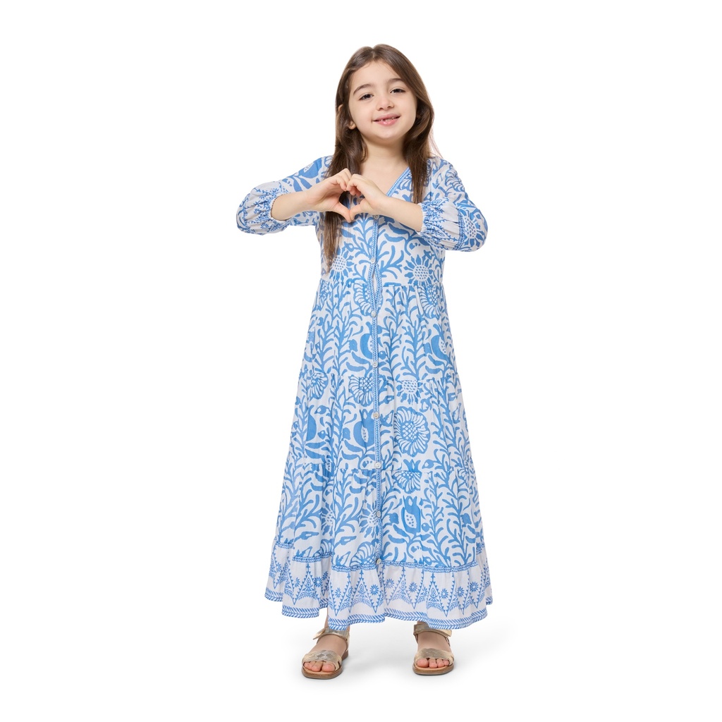 Aegean Tier Kids Dress