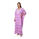 Lavender Kaftan Dress