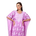 Lavender Kaftan Dress