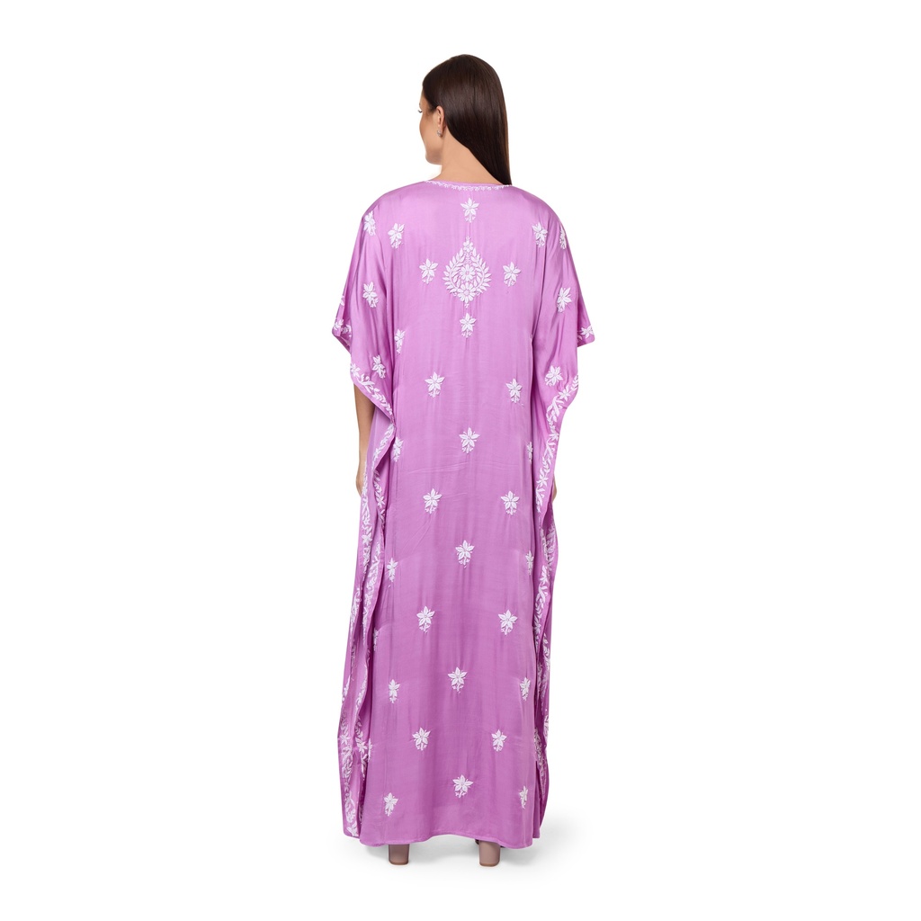 Lavender Kaftan Dress