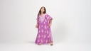 Lavender Kaftan Kids Dress