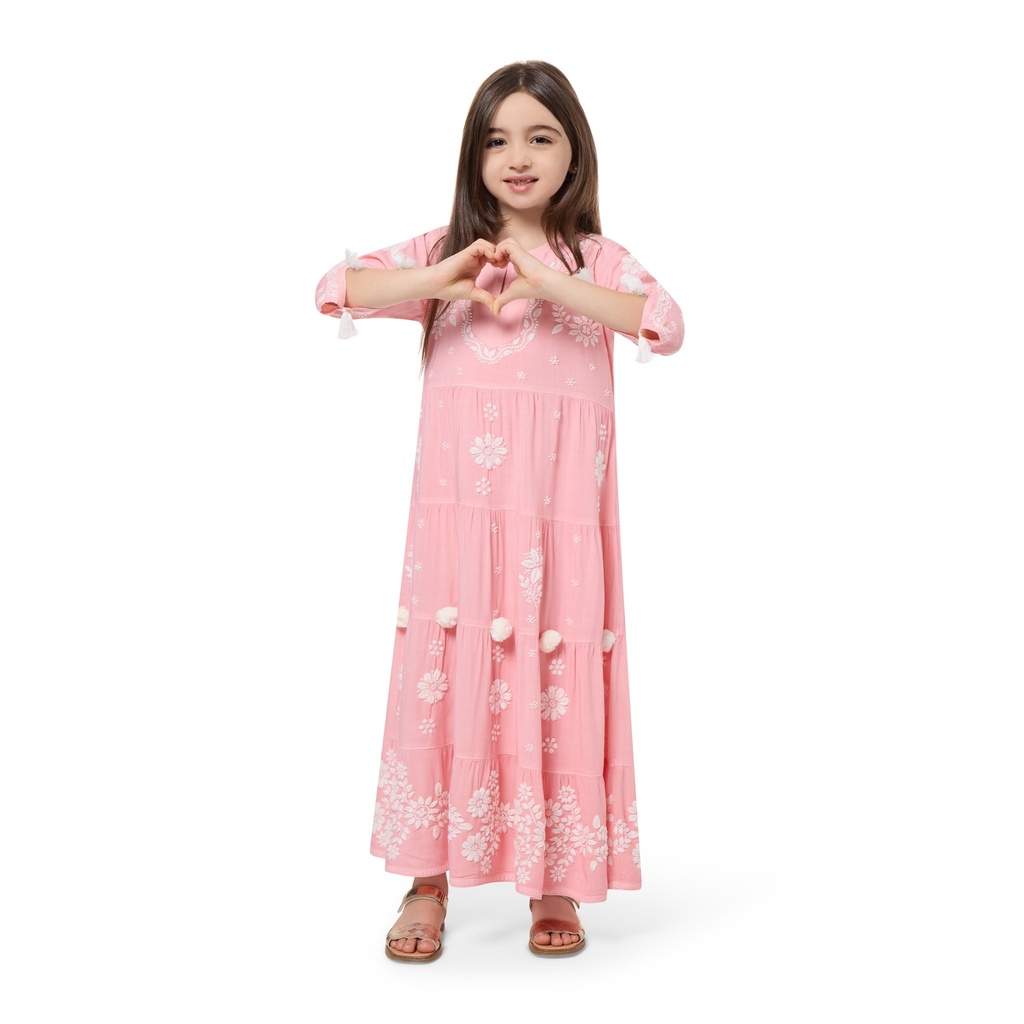 Blush Elegance Kids Dress