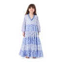 Oceanic Orchid Kids Dress