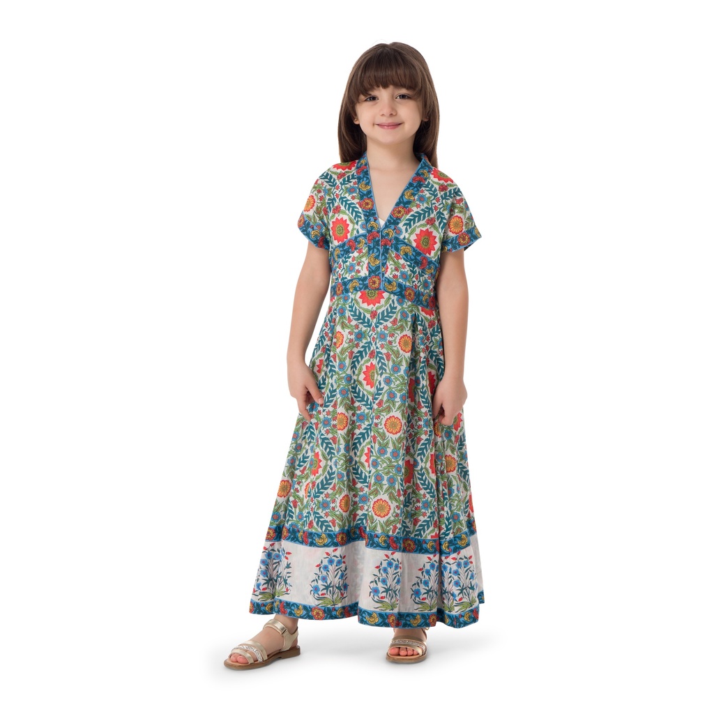 Enchanting Ferns Kids Dress