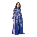 Midnight Blooms Kids Dress