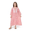 Coral Whispers Kids Dress