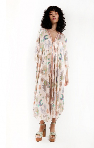 [00032314] Wild Beige Kurti Dress