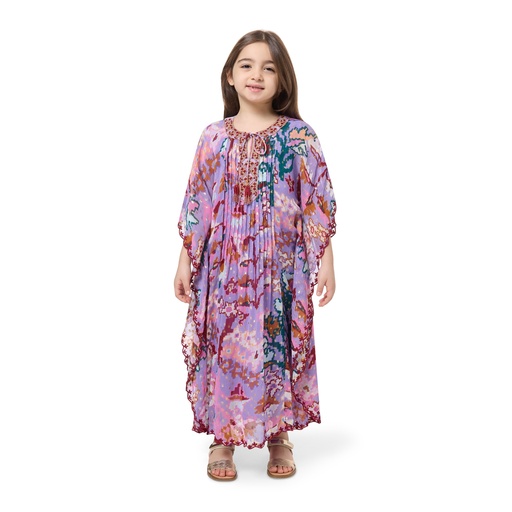 Sculpted Petals Kids Dress