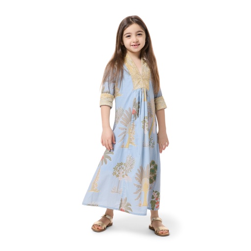 Gilded Tropics Kids Dress