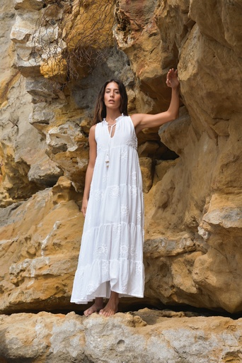 Isidore White Dress