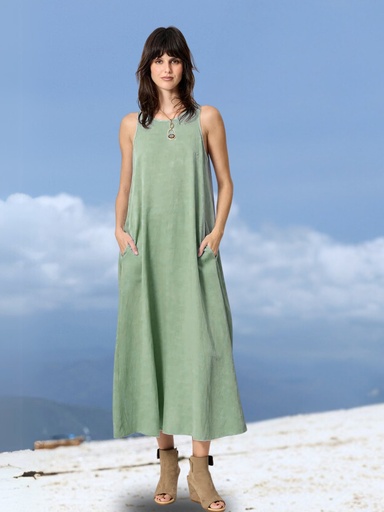 Silvia Green Dress