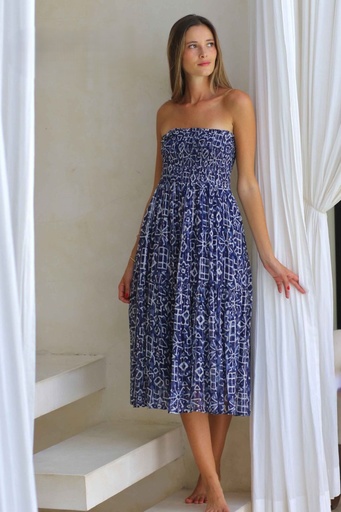 [00033353] Karma Indigo Skirt
