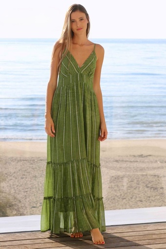 [00033360] Poetry Basilic Dress