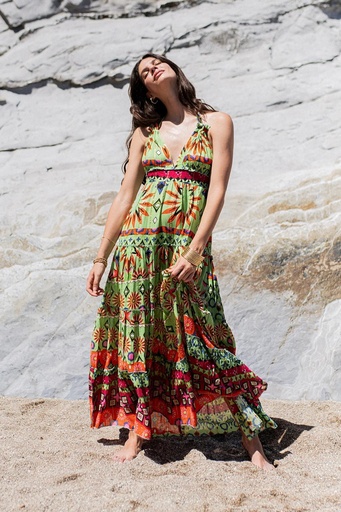 Goa Green Dress