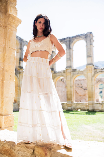Martinica White Skirt