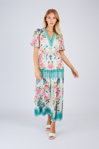 Philatelie Green Dress