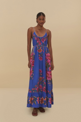 Summer Fruit Scarf Dress